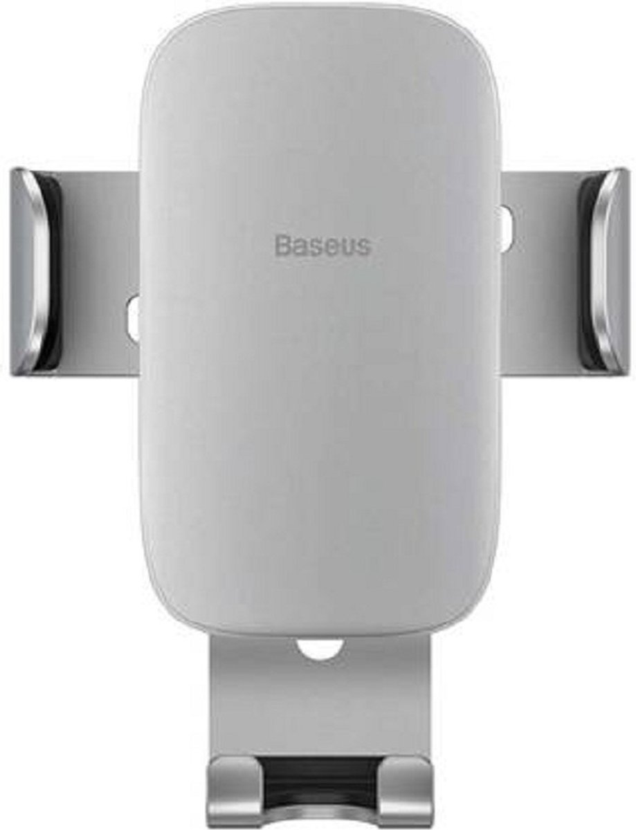 Baseus Telefoonhouder Auto Ventilatie - GSM Houder - Verstelbaar - Universeel - Auto Accessories - Telefoonhouders Auto - (zilver) SUJS000012