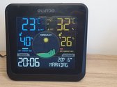 Bol.com GUARDO - Digitale Barometer - Weerstation - Kalender - Klok - Wekker - Top Aanbieding - Crazy herfstdeal aanbieding