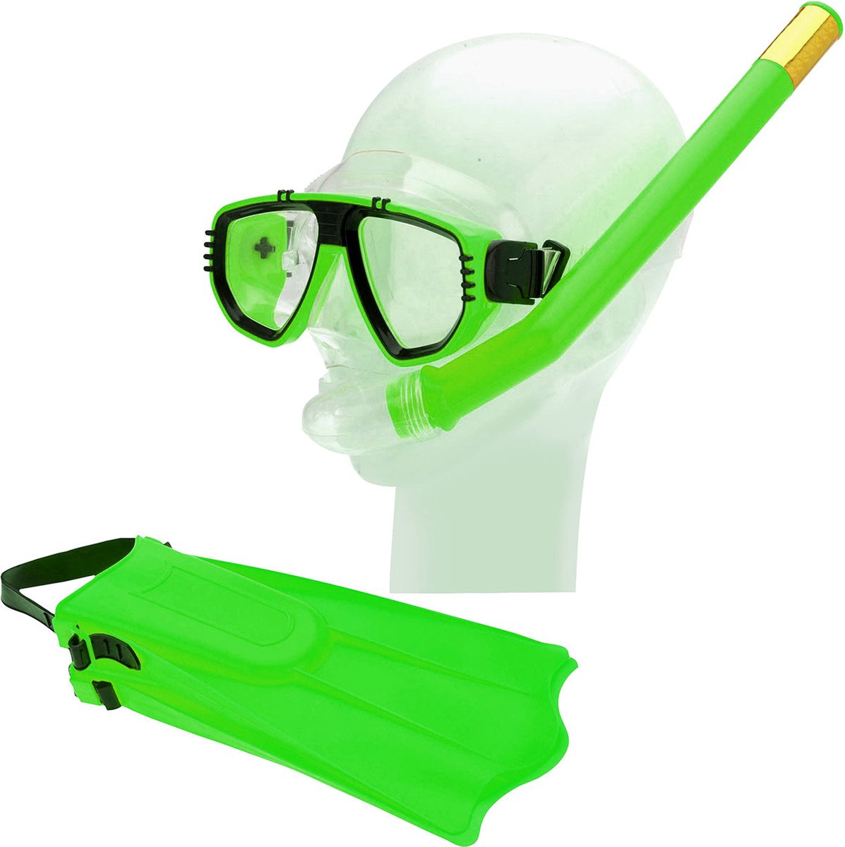 Snorkel Set 4delig Duikbril Vliezen Zwemvliezen Duiken