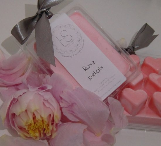 HomeScent | Rose petals vegan wax melt 2 stuks