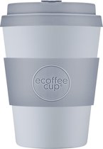 Ecoffee Cup Glittertind PLA - Tasse à café à Go 350 ml - Siliconen lilas