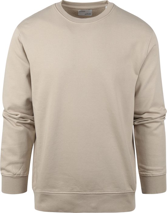Colorful Standard - Sweater Oyster Grey - Heren - Maat XXL - Regular-fit