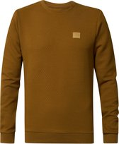 Petrol Industries - Heren Klassieke sweater - Bruin - Maat M