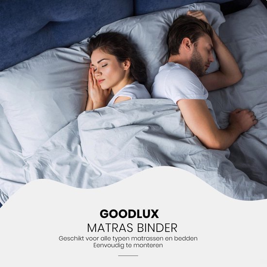 Goodlux matraswig 260x50 cm – Bedbinder – Matras binder - Liefdesbrug