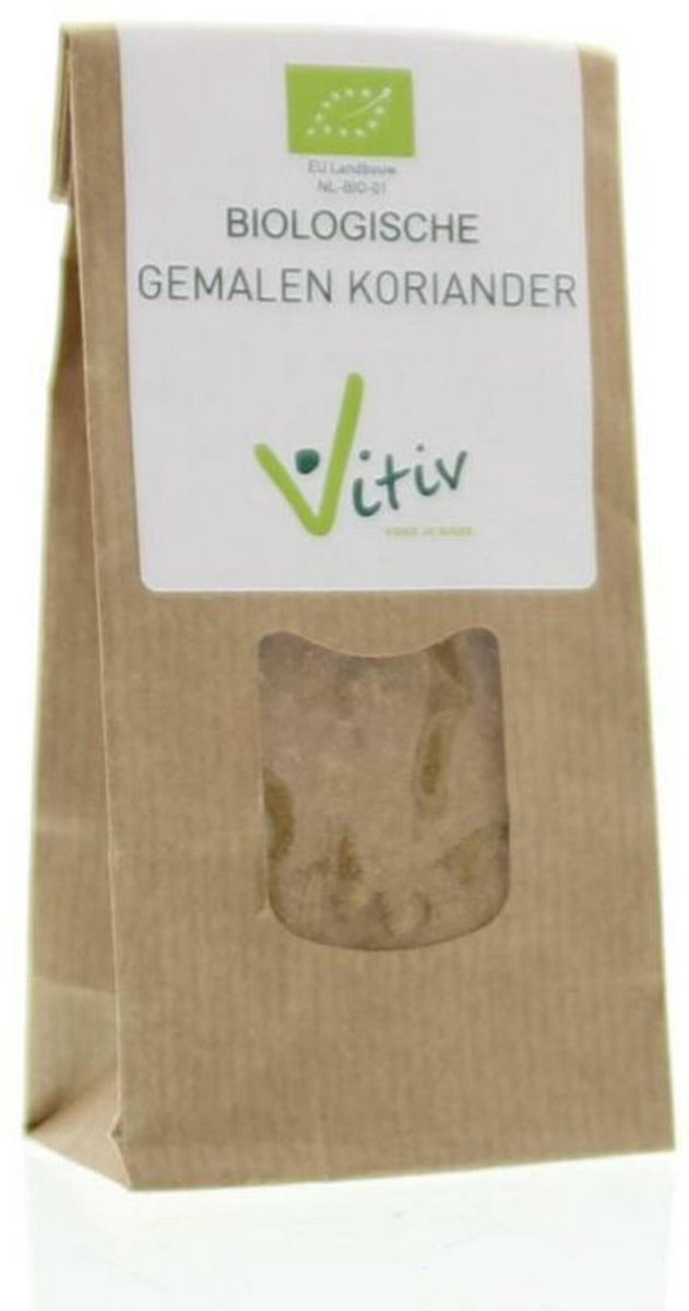 Vitiv Koriander gemalen bio 50 Gram