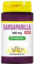 NHP Sarsaparilla 500 mg puur 60 vcaps