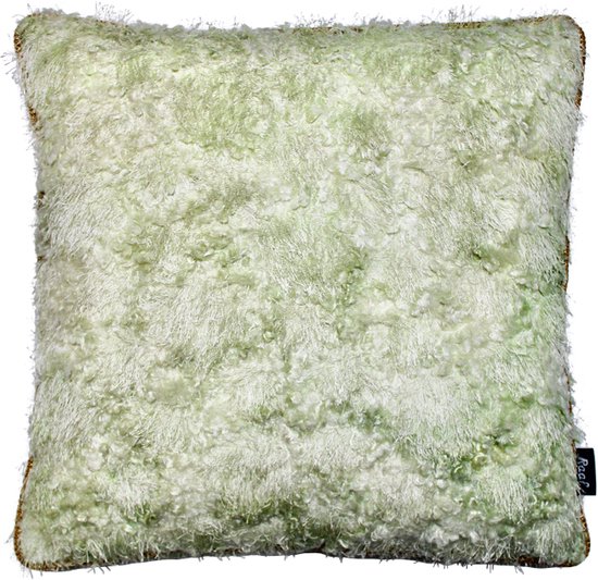 Raaf Koraal sierkussen - 50x50cm - groen