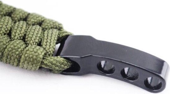 Armband parakoord met verstelbare D-sluiting, 23 mm breed