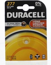 Bol.com Duracell Duralock Knoopbatterij 377 Sbl1 - 1 stuks aanbieding