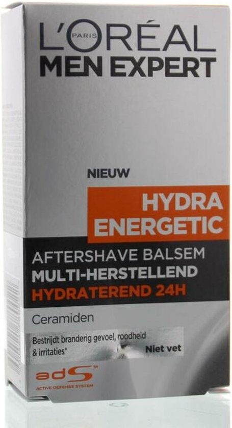 L’Oréal Men Expert Hydra Energetic Aftershave - 100 ml - Balsem - L’Oréal Paris