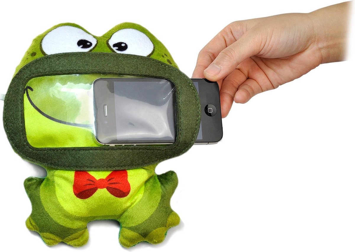 SeeBo Wise-Pet Knuffel en Hoes voor iPhone en iPod Touch Mini Frog