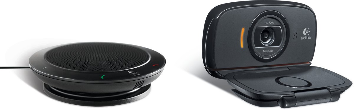 Logitech B525 webcam: 2MP, ingebouwde microfoon, USB 2.0