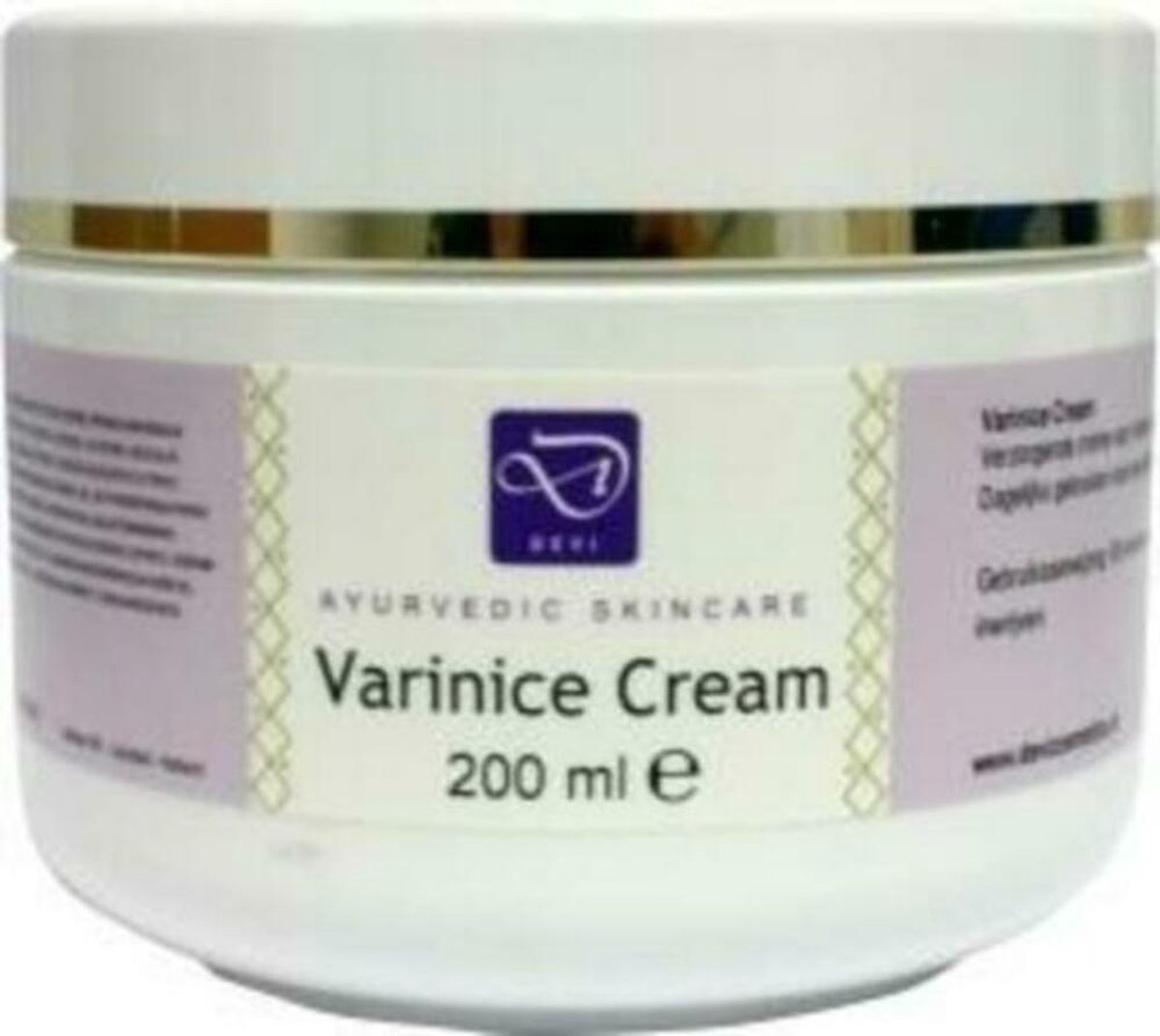 Devi Holisan Ayurvedic Skincare Varinice Cream - 200 ml - Bodycrème