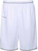 Spalding Move Basketbalshort Heren - Wit / Zilver | Maat: 3XL