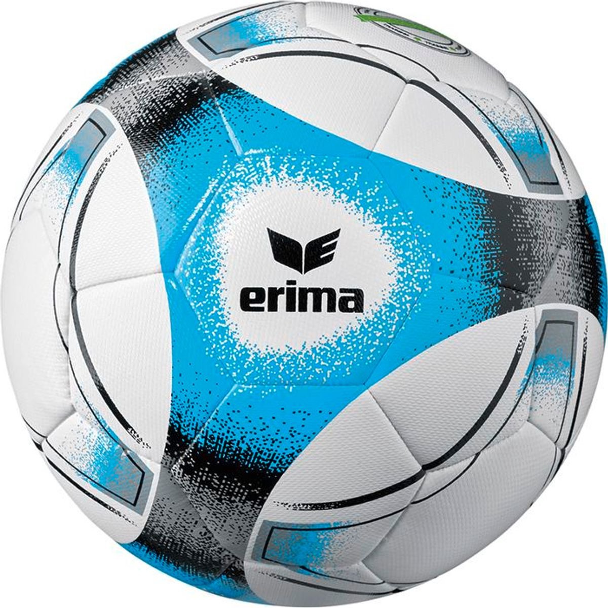 Erima Hybrid Training (3) Trainingsbal - Wit / Blauw / Zwart / Grijs | Maat: 3