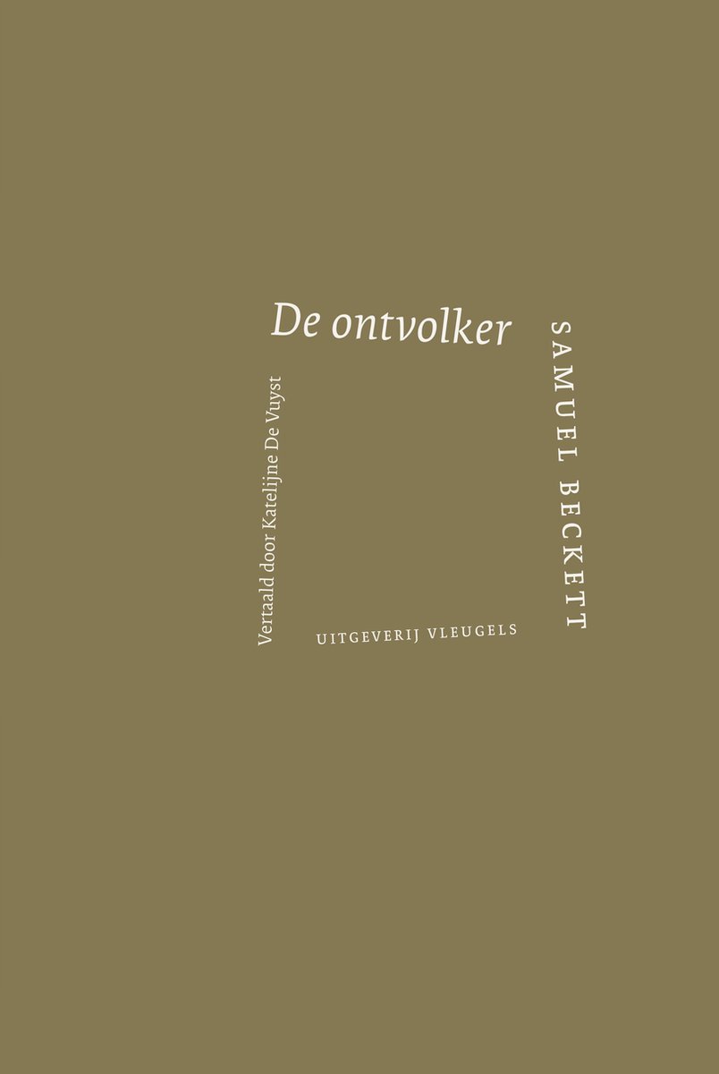 Omslag van Samuel Beckett – De ontvolker