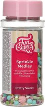 FunCakes Sprinkles Taartdecoratie - Sprinkle Medley - Pretty Sweet - 65g