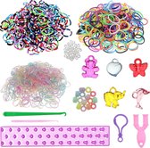 Behave 2000 Starter Kit Loom - Loom Board - Loom Needle - Multi Color Looms - Glitterlooms - Striped Mix Looms - Backpack Clip - Y-loom - Pendentifs - Braid Beads