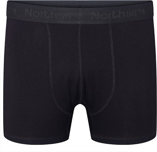 Boxers North 56°4 | Noir | 7XL | Paquet de 2 | Bambou |