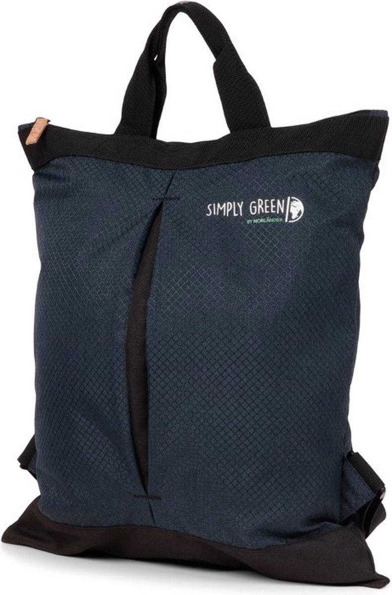 Norlander Simply Green shoppertas - Boodschappentas - Blauw