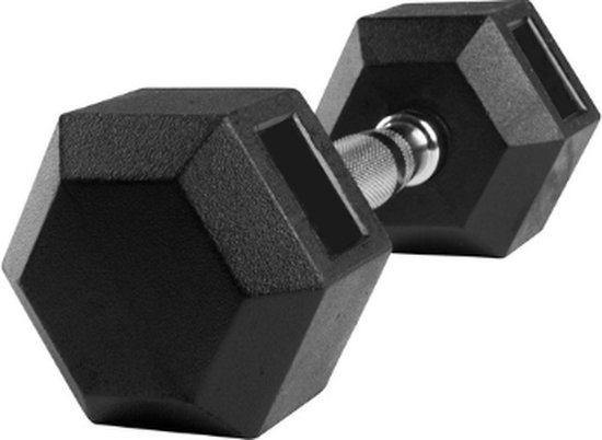 Toorx Fitness Dumbbell hexagonale MEG - 17,5 kg chacun