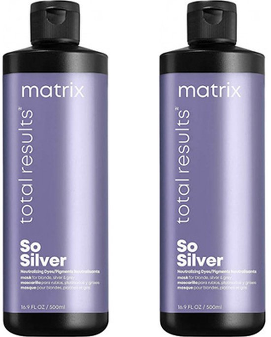 Matrix Total Results Masque So Silver Triple Power -2x 500ml