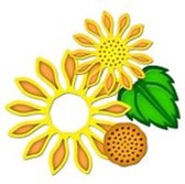 Spelbinders - Shapeabilities - S4-158 - sunflower set two