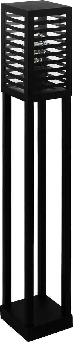 Bol.com EGLO Alamonte 3 Staande lamp Buiten - E27 - 100 cm - Zwart aanbieding