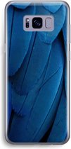 Case Company® - Hoesje geschikt voor Samsung Galaxy S8 hoesje - Pauw - Soft Cover Telefoonhoesje - Bescherming aan alle Kanten en Schermrand