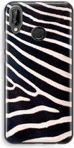 Case Company® - Hoesje geschikt voor Huawei P20 Lite hoesje - Zebra - Soft Cover Telefoonhoesje - Bescherming aan alle Kanten en Schermrand