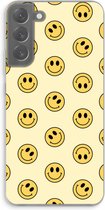 Case Company® - Hoesje geschikt voor Samsung Galaxy S22 Plus hoesje - Smiley N°2 - Soft Cover Telefoonhoesje - Bescherming aan alle Kanten en Schermrand