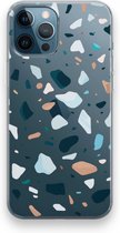 Case Company® - Hoesje geschikt voor iPhone 12 Pro hoesje - Terrazzo N°13 - Soft Cover Telefoonhoesje - Bescherming aan alle Kanten en Schermrand