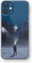 Case Company® - Hoesje geschikt voor iPhone 12 mini hoesje - Wanderlust - Soft Cover Telefoonhoesje - Bescherming aan alle Kanten en Schermrand