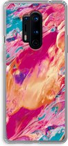 Case Company® - Hoesje geschikt voor OnePlus 8 Pro hoesje - Pastel Echoes - Soft Cover Telefoonhoesje - Bescherming aan alle Kanten en Schermrand