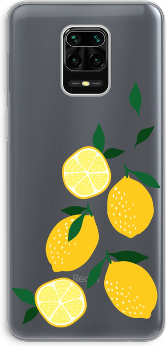 Case Company® - Xiaomi Redmi Note 9 Pro hoesje - You're my lemon - Soft Cover Telefoonhoesje - Bescherming aan alle Kanten en Schermrand