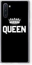 Case Company® - Coque Samsung Galaxy Note 10 - Queen Black - Coque souple pour téléphone - Protection sur tous les côtés et bord de l'écran