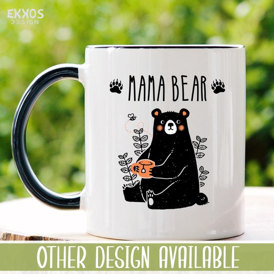 Mug Maman Bear - Cadeau fête des mères - Fête des mères - Cadeau Saint Valentin - Cadeau pour femme - Mugs et tasses - Cadeau pour maman - Cadeau Maman - Saint Valentin - Verres à thé - Tasse à café