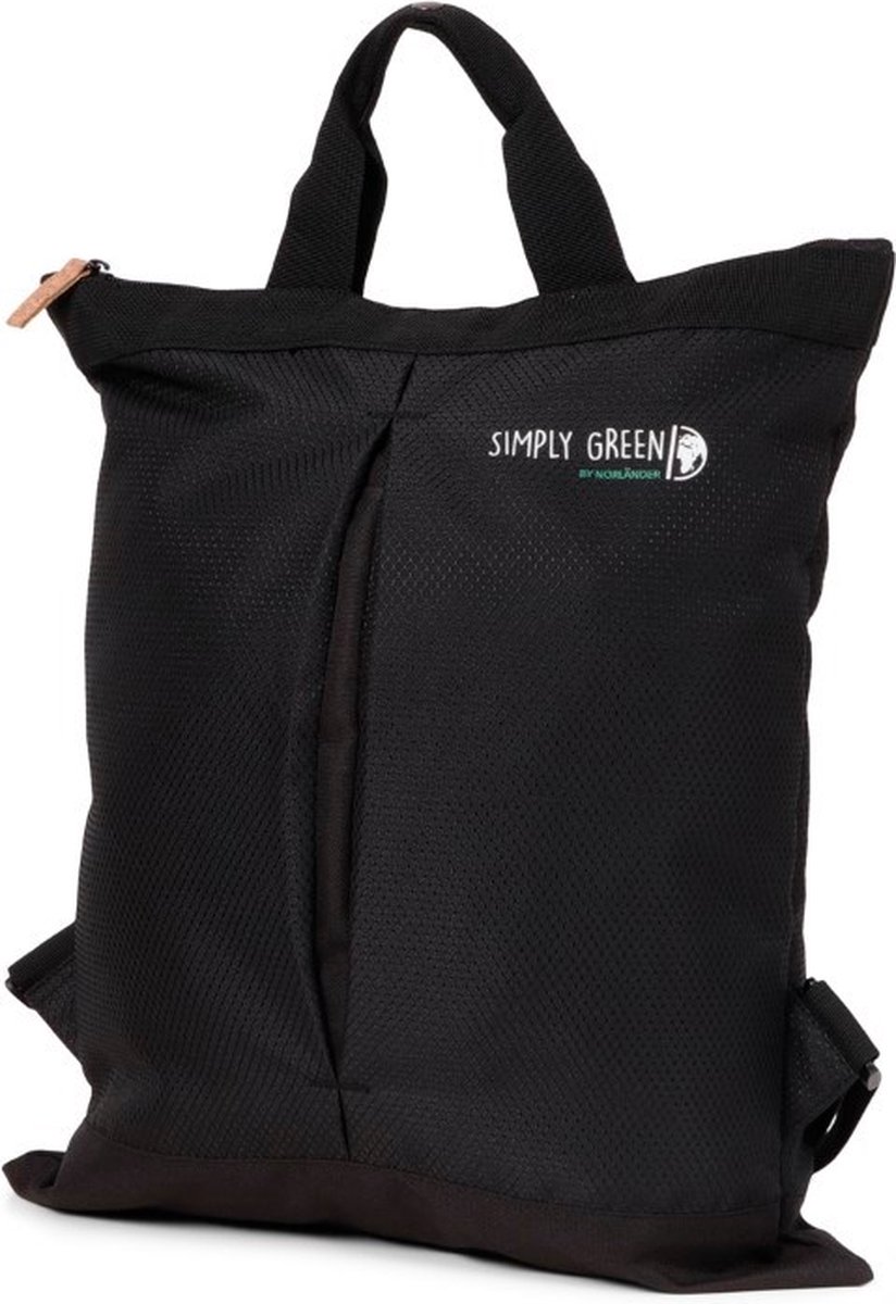 Norländer Simply Green RPET Shopper Zwart 28712