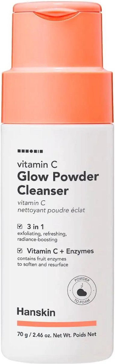 Goedkoopste Hanskin Vitamin C Glow Powder Cleanser 70g