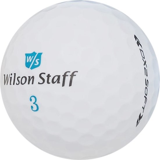 Wilson Staff DX2 Soft Golfbal Wit 25 Stuks