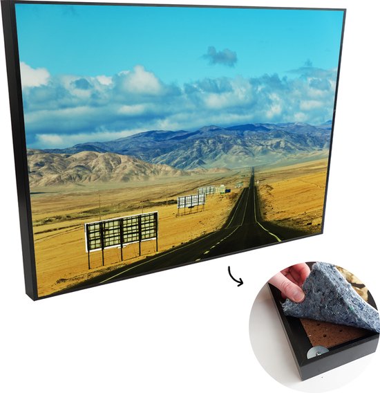 Canvas Schilderij 80x120 cm Bos - Landschap - Leen Bakker