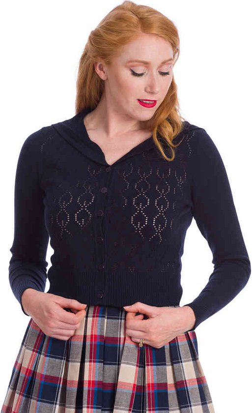 Dancing Days Cardigan -L- MISS INDEPENDENT Blauw
