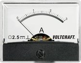 VOLTCRAFT AM-60X46/3A/DC Inbouwmeter AM-60X46/3 A/DC 3 A Draaispoel