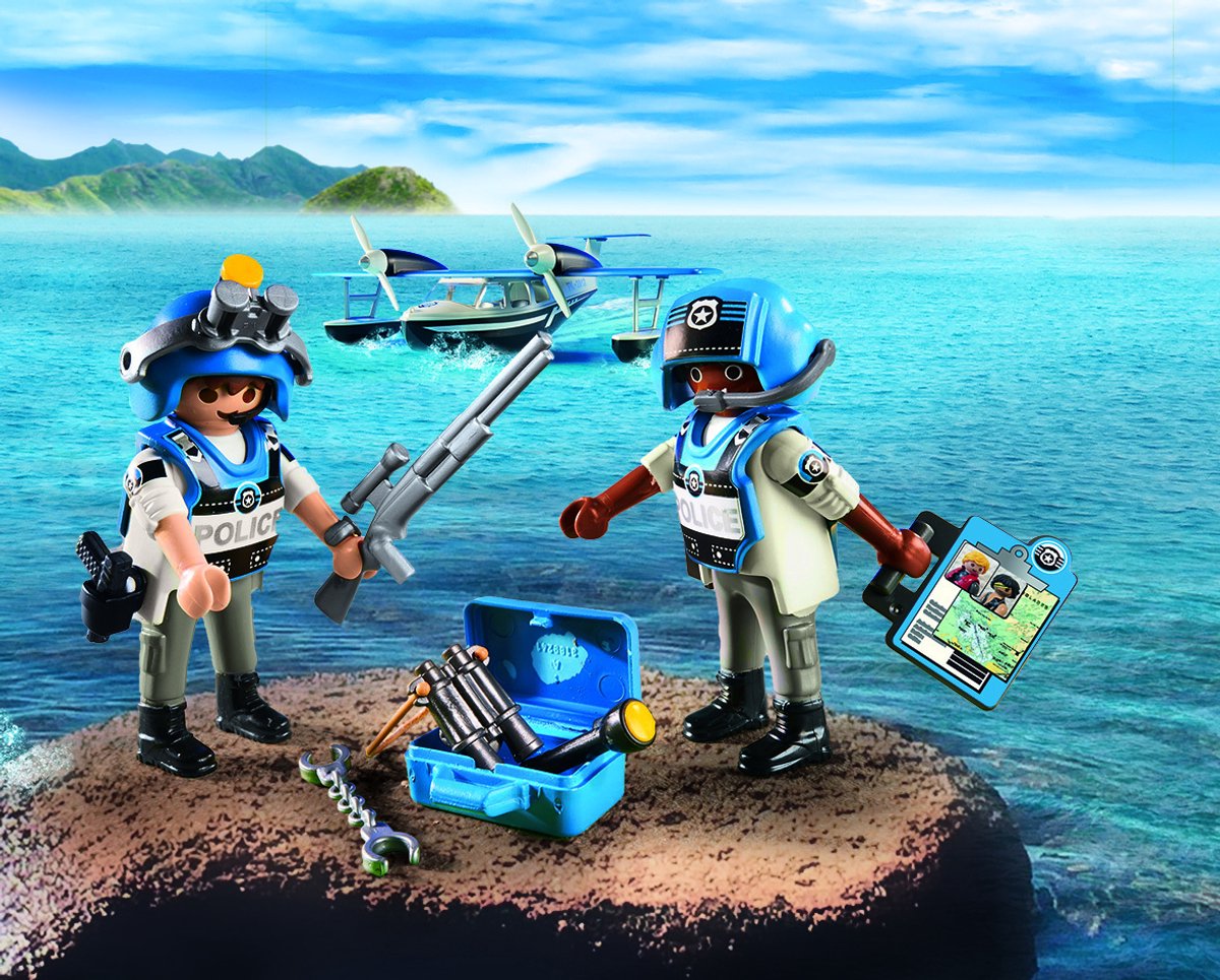 PLAYMOBIL Politiewatervliegtuig - 4445 — afbeelding 22
