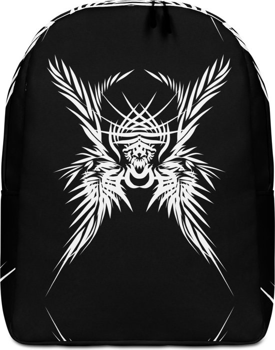 Unisex Hoodie met rits - vest-  design Yin Yang Power Up – unieke uitstraling – comfortabel - zwart wit - maat 3XL
