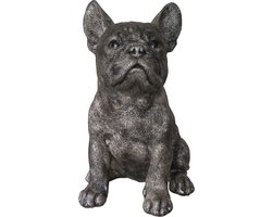 asbeeld urn hond Franse Bulldog hondenurn 30 cm bronskleur