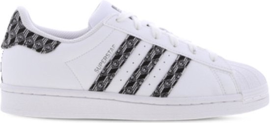 Ver weg bout gemeenschap Adidas Superstar - Maat 36 2/3 - Dames Sneakers - Wit/Zwart | bol.com
