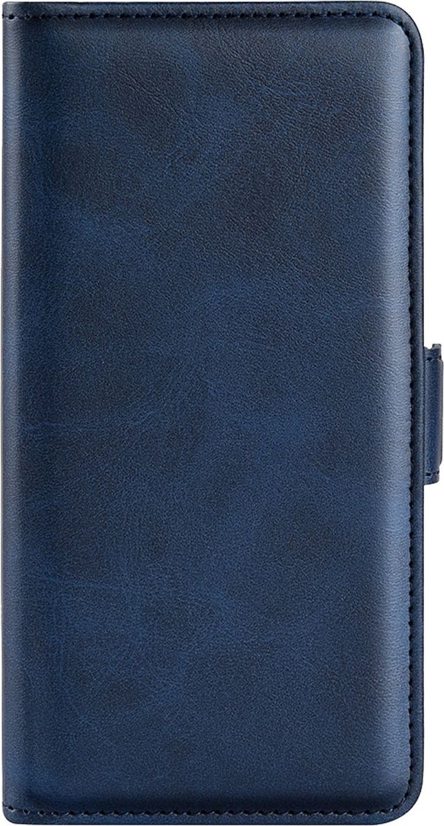 Mobigear Telefoonhoesje geschikt voor Samsung Galaxy A23 Hoesje | Mobigear Slim Magnet Bookcase Portemonnee | Pasjeshouder voor 3 Pasjes | Telefoonhoesje voor Pinpas / OV Kaart / Rijbewijs - Donkerblauw