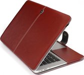 Mobigear - Laptophoes geschikt voor Apple MacBook Pro 14 Inch (2021-2024) Hoes MacBook Case | Mobigear Business - Bruin - Model A2442 / A2779 / A2918 / A2992