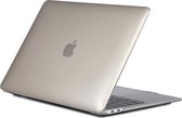 Mobigear - Laptophoes geschikt voor Apple MacBook Air 13 Inch (2018-2020) Hoes Hardshell Laptopcover MacBook Case | Mobigear Glossy - Grijs - Model A1932 / A2179 / A2337